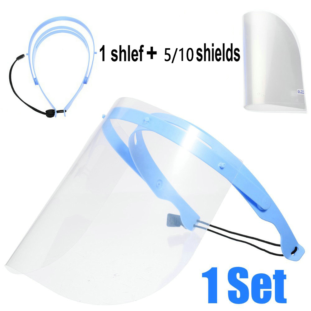 Anti Pollution Mask - Dentist Protective Full Shield Mask Transparent