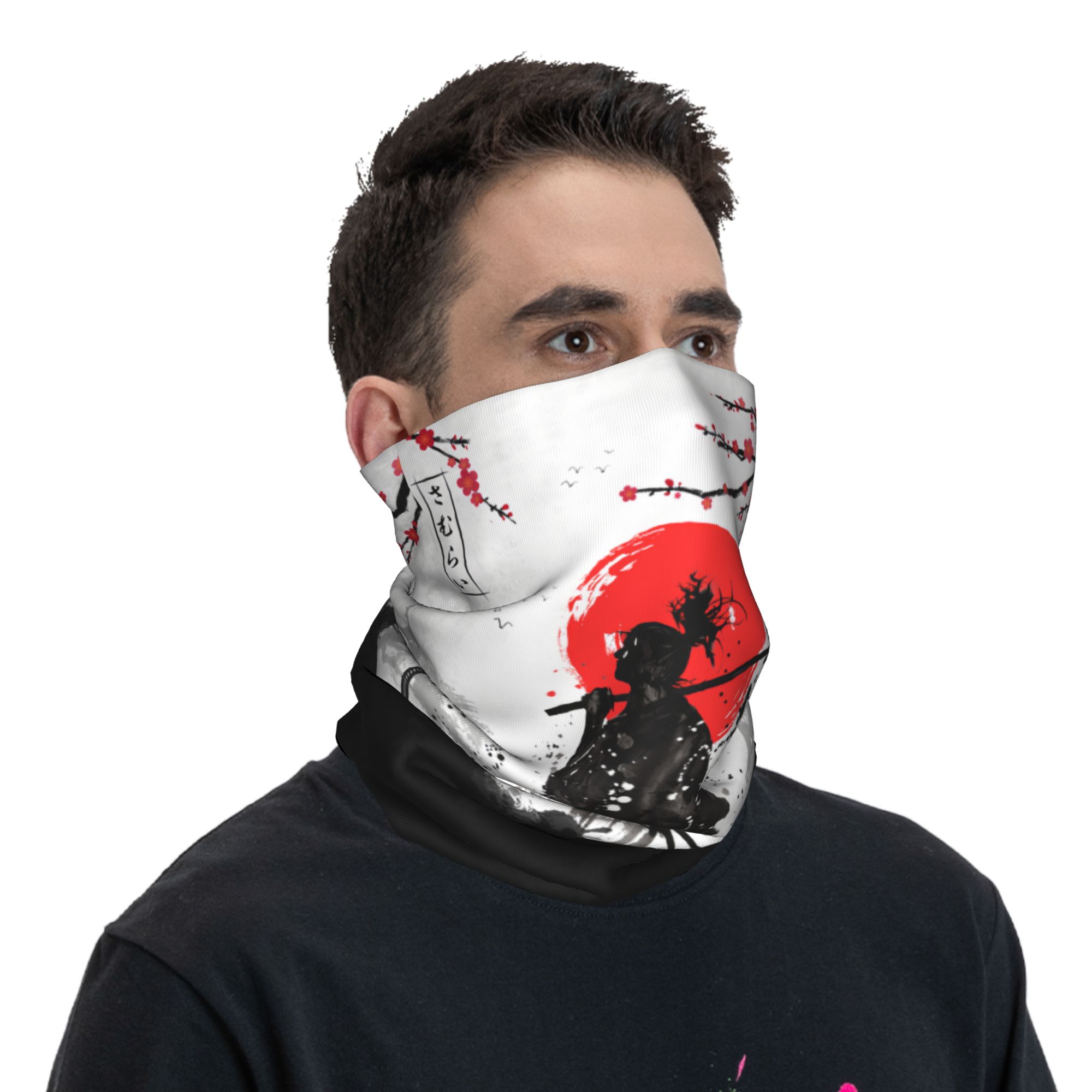 Japanese Samurai Warrior Banda - огляд і ціна Neck Gaiter Face Cover
